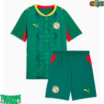 Echipament fotbal Senegal Tricou Deplasare Mondial 2026 pentru copii maneca scurta (+ Pantaloni scurti)