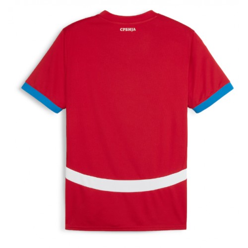 Echipament fotbal Serbia Tricou Acasa European 2024 maneca scurta Echipament fotbal Serbia Tricou Acasa European 2024 maneca scurta