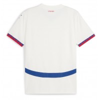 Echipament fotbal Serbia Tricou Deplasare European 2024 maneca scurta