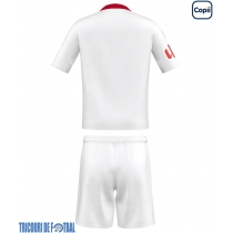 Echipament fotbal Sevilla Tricou Acasa 2025-26 pentru copii maneca scurta (+ Pantaloni scurti)