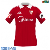 Echipament fotbal Sevilla Tricou Deplasare 2025-26 maneca scurta