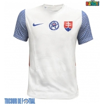 Echipament fotbal Slovacia Tricou Deplasare European 2024 maneca scurta