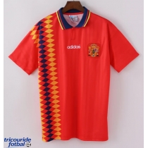 Echipament fotbal Spania 1994 Tricou Retro Acasa maneca scurta