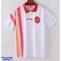 Echipament fotbal Spania 1994 Tricou Retro Deplasare maneca scurta