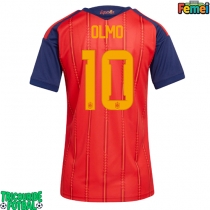 Echipament fotbal Spania Dani Olmo #10 Tricou Acasa Mondial 2026 pentru femei maneca scurta