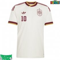 Echipament fotbal Spania Dani Olmo #10 Tricou Deplasare Mondial 2026 maneca scurta