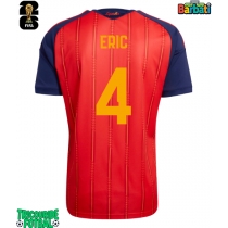Echipament fotbal Spania Eric Garcia #4 Tricou Acasa Mondial 2026 maneca scurta