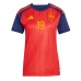 Echipament fotbal Spania Lamine Yamal #19 Tricou Acasa Mondial 2026 pentru femei maneca scurta