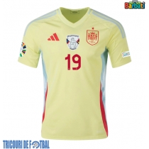 Echipament fotbal Spania Lamine Yamal #19 Tricou Deplasare European 2024 maneca scurta