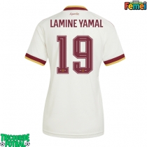 Echipament fotbal Spania Lamine Yamal #19 Tricou Deplasare Mondial 2026 pentru femei maneca scurta
