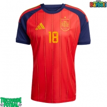 Echipament fotbal Spania Martin Zubimendi #18 Tricou Acasa Mondial 2026 maneca scurta