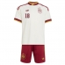 Echipament fotbal Spania Martin Zubimendi #18 Tricou Deplasare Mondial 2026 pentru copii maneca scurta (+ Pantaloni scurti)