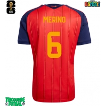 Echipament fotbal Spania Mikel Merino #6 Tricou Acasa Mondial 2026 maneca scurta