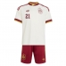 Echipament fotbal Spania Mikel Oyarzabal #21 Tricou Deplasare Mondial 2026 pentru copii maneca scurta (+ Pantaloni scurti)