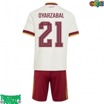Echipament fotbal Spania Mikel Oyarzabal #21 Tricou Deplasare Mondial 2026 pentru copii maneca scurta (+ Pantaloni scurti)