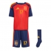 Echipament fotbal Spania Nico Williams #17 Tricou Acasa Mondial 2026 pentru copii maneca scurta (+ Pantaloni scurti)