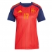 Echipament fotbal Spania Nico Williams #17 Tricou Acasa Mondial 2026 pentru femei maneca scurta