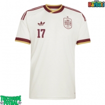 Echipament fotbal Spania Nico Williams #17 Tricou Deplasare Mondial 2026 maneca scurta