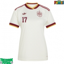Echipament fotbal Spania Nico Williams #17 Tricou Deplasare Mondial 2026 pentru femei maneca scurta