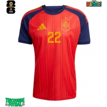 Echipament fotbal Spania Pau Cubarsi #22 Tricou Acasa Mondial 2026 maneca scurta