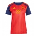 Echipament fotbal Spania Pau Cubarsi #22 Tricou Acasa Mondial 2026 pentru femei maneca scurta