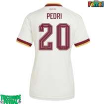 Echipament fotbal Spania Pedri Gonzalez #20 Tricou Deplasare Mondial 2026 pentru femei maneca scurta