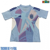 Echipament fotbal Spania Portar Tricou Acasa European 2024 maneca scurta