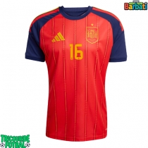 Echipament fotbal Spania Rodri Hernandez #16 Tricou Acasa Mondial 2026 maneca scurta