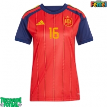 Echipament fotbal Spania Rodri Hernandez #16 Tricou Acasa Mondial 2026 pentru femei maneca scurta
