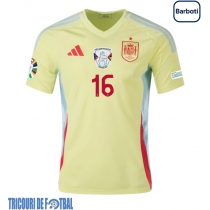 Echipament fotbal Spania Rodri Hernandez #16 Tricou Deplasare European 2024 maneca scurta