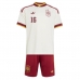 Echipament fotbal Spania Rodri Hernandez #16 Tricou Deplasare Mondial 2026 pentru copii maneca scurta (+ Pantaloni scurti)