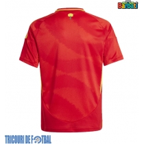 Echipament fotbal Spania Tricou Acasa European 2024 maneca scurta