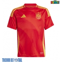 Echipament fotbal Spania Tricou Acasa European 2024 maneca scurta