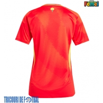 Echipament fotbal Spania Tricou Acasa European 2024 pentru femei maneca scurta