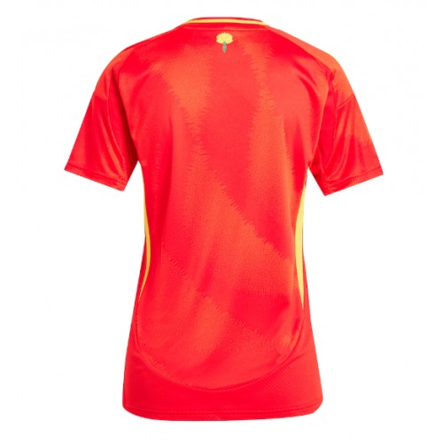 Echipament fotbal Spania Tricou Acasa European 2024 pentru femei maneca scurta Echipament fotbal Spania Tricou Acasa European 2024 pentru femei maneca scurta