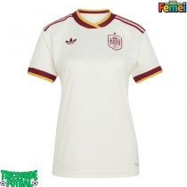 Echipament fotbal Spania Tricou Deplasare Mondial 2026 pentru femei maneca scurta