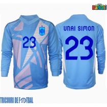 Echipament fotbal Spania Unai Simon #23 Portar Tricou Acasa European 2024 maneca lunga