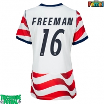 Echipament fotbal Statele Unite Alex Freeman #16 Tricou Acasa Mondial 2026 pentru femei maneca scurta