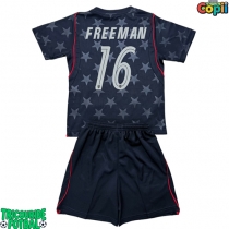 Echipament fotbal Statele Unite Alex Freeman #16 Tricou Deplasare Mondial 2026 pentru copii maneca scurta (+ Pantaloni scurti)