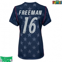 Echipament fotbal Statele Unite Alex Freeman #16 Tricou Deplasare Mondial 2026 pentru femei maneca scurta
