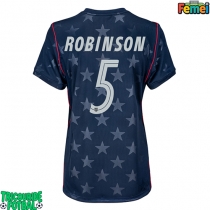 Echipament fotbal Statele Unite Antonee Robinson #5 Tricou Deplasare Mondial 2026 pentru femei maneca scurta
