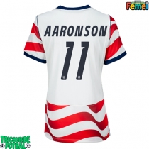 Echipament fotbal Statele Unite Brenden Aaronson #11 Tricou Acasa Mondial 2026 pentru femei maneca scurta
