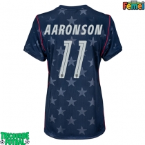 Echipament fotbal Statele Unite Brenden Aaronson #11 Tricou Deplasare Mondial 2026 pentru femei maneca scurta