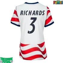 Echipament fotbal Statele Unite Chris Richards #3 Tricou Acasa Mondial 2026 pentru femei maneca scurta