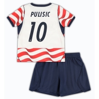 Echipament fotbal Statele Unite Christian Pulisic #10 Tricou Acasa Mondial 2026 pentru copii maneca scurta (+ Pantaloni scurti)