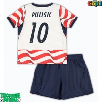 Echipament fotbal Statele Unite Christian Pulisic #10 Tricou Acasa Mondial 2026 pentru copii maneca scurta (+ Pantaloni scurti)
