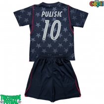 Echipament fotbal Statele Unite Christian Pulisic #10 Tricou Deplasare Mondial 2026 pentru copii maneca scurta (+ Pantaloni scurti)