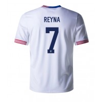 Echipament fotbal Statele Unite Giovanni Reyna #7 Tricou Acasa Copa America 2024 maneca scurta