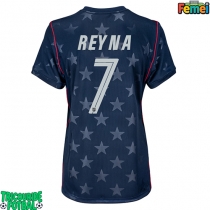 Echipament fotbal Statele Unite Giovanni Reyna #7 Tricou Deplasare Mondial 2026 pentru femei maneca scurta