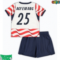 Echipament fotbal Statele Unite Patrick Agyemang #25 Tricou Acasa Mondial 2026 pentru copii maneca scurta (+ Pantaloni scurti)